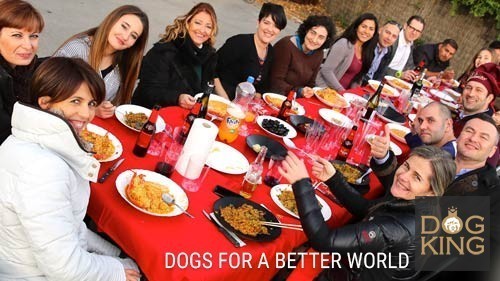 DOGKING, La comida de Navidad de DOGKING DOGKING, La comida de Navidad de DOGKING